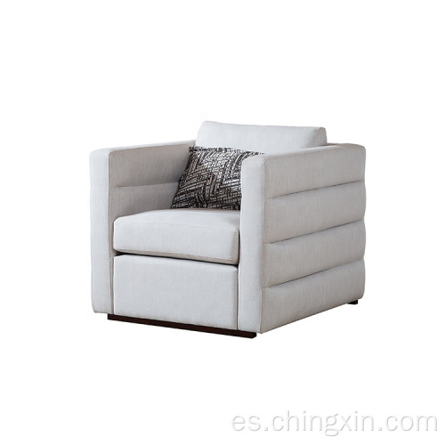 Sofá de la sala de estar El sofá seccional de la tela moderna fija los sofás del sillón